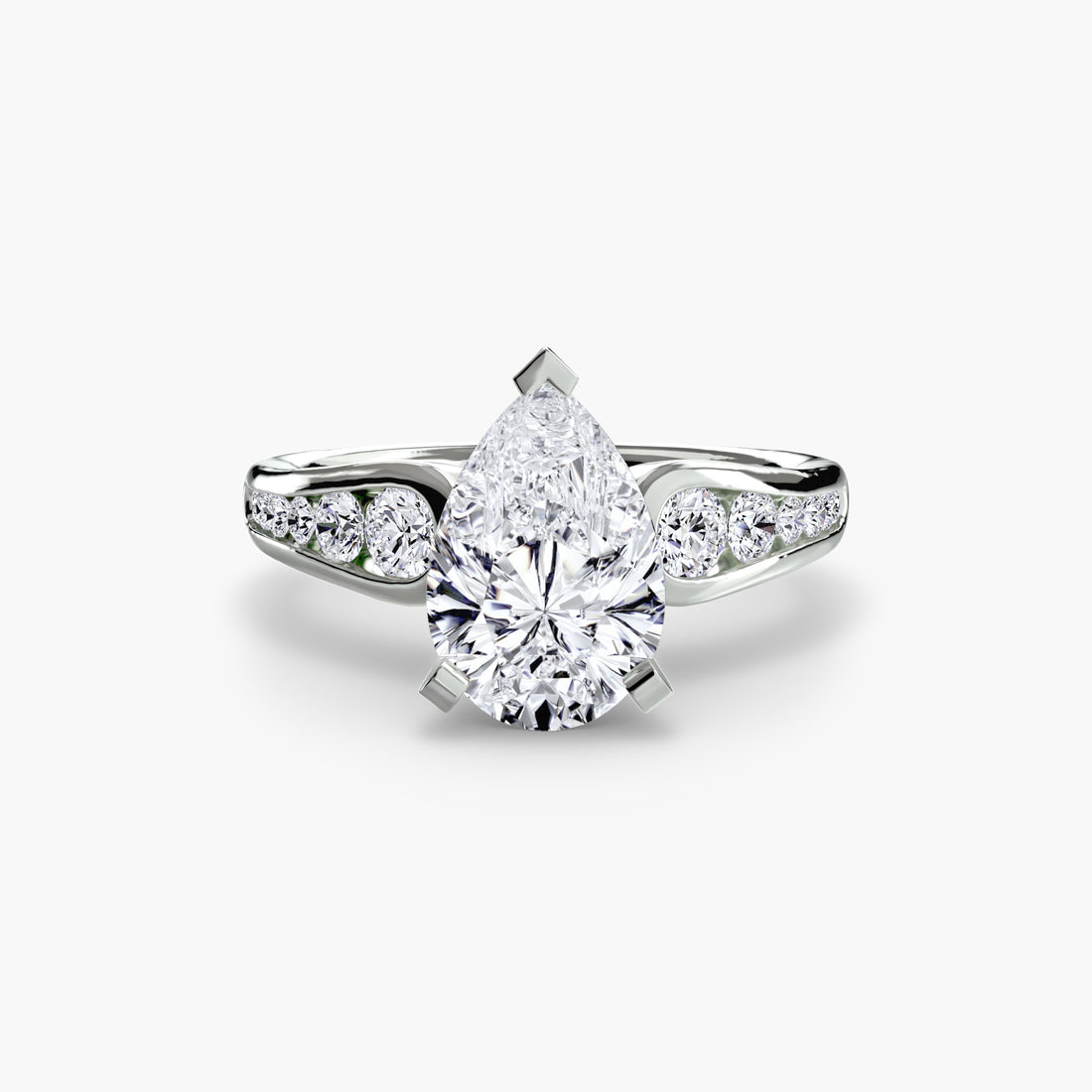 Solitaire with Pavé 2