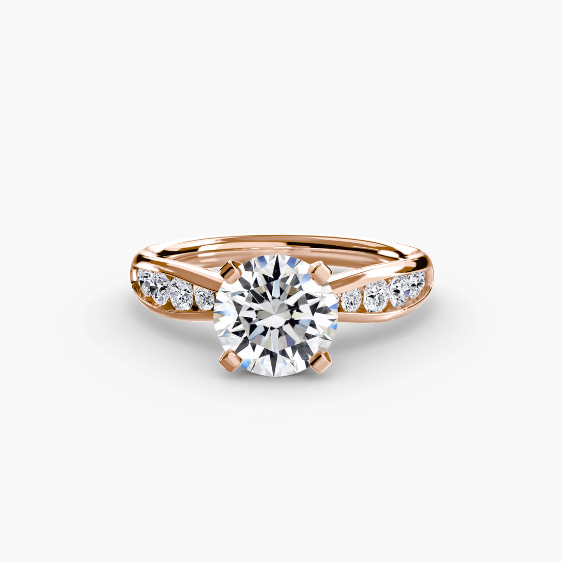 Solitaire with Pavé 3