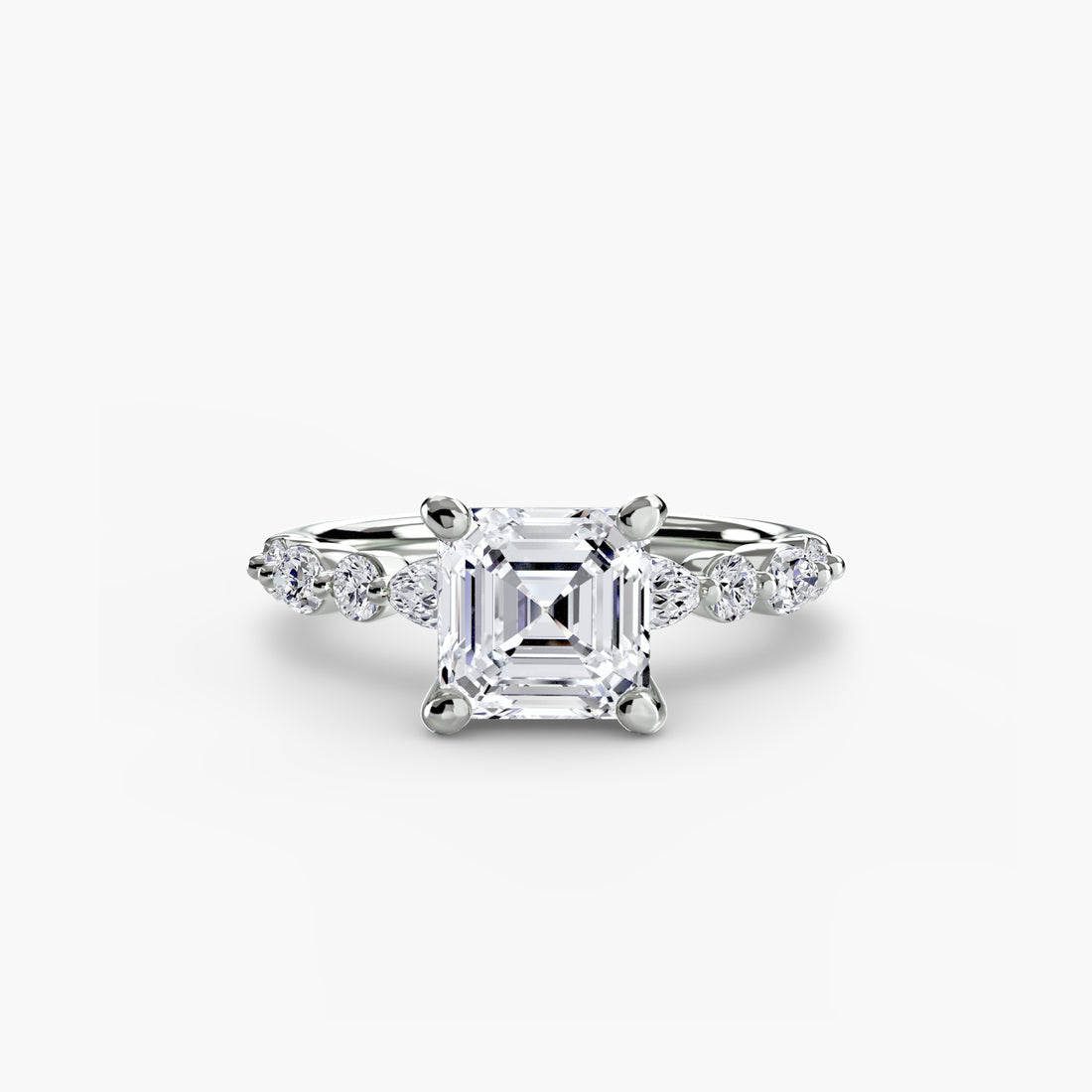 Solitaire with Eternity Pavé 2