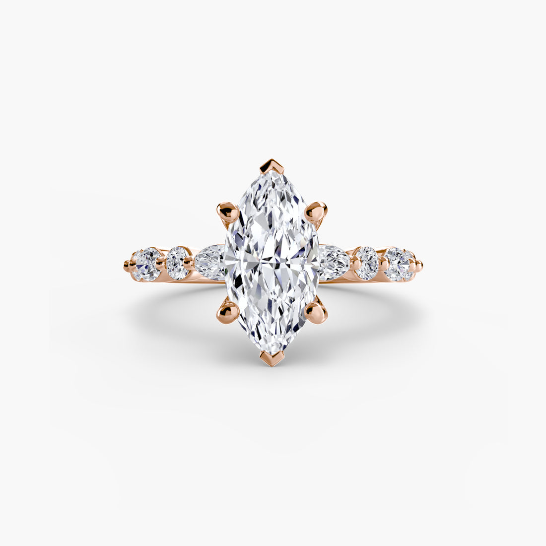 Solitaire with Eternity Pavé 2