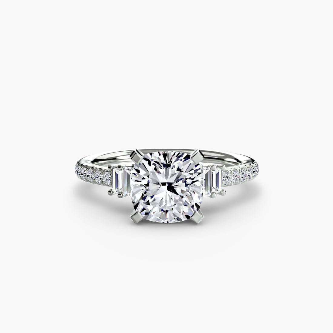 Solitaire with Pavé 4