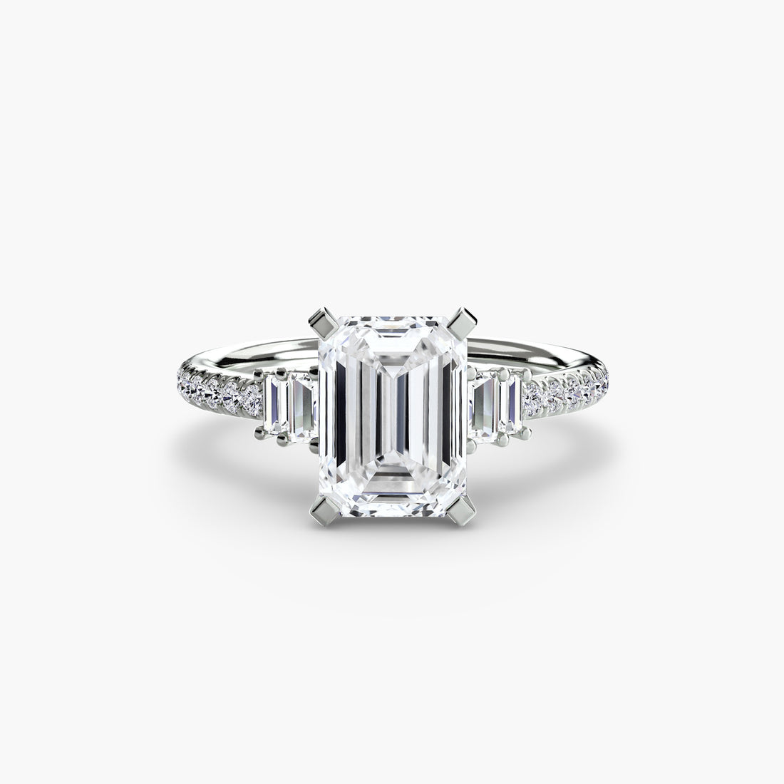 Solitaire with Pavé 4