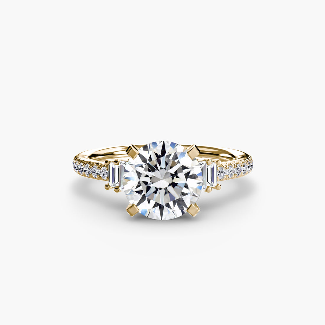Solitaire with Pavé 4