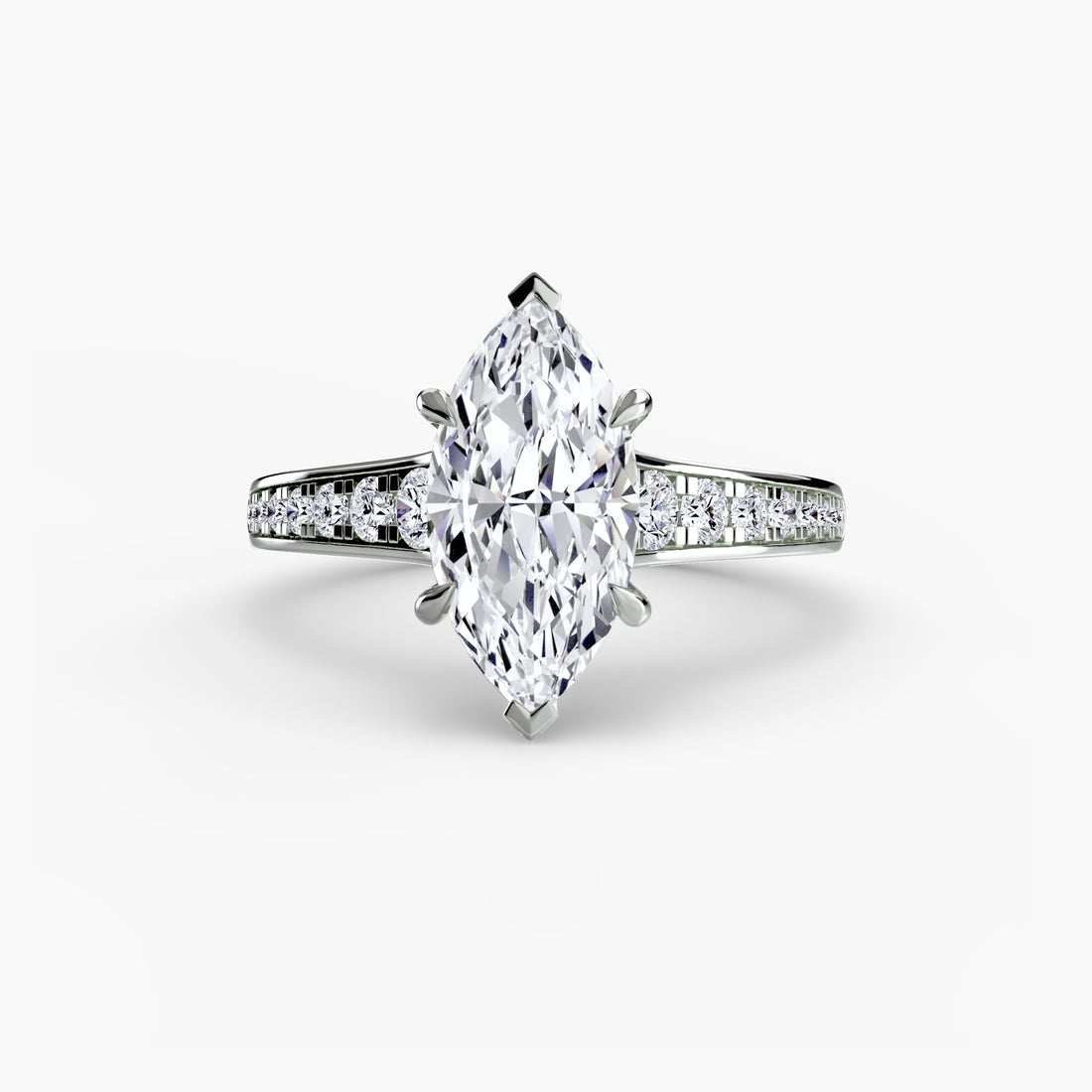 Solitaire with Pavé 7
