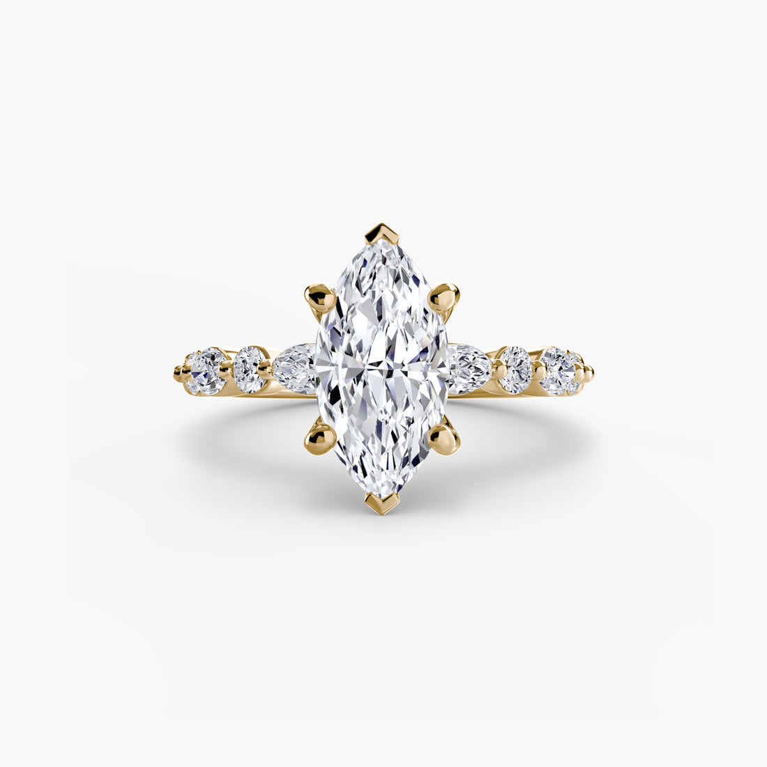 Solitaire with Eternity Pavé 2